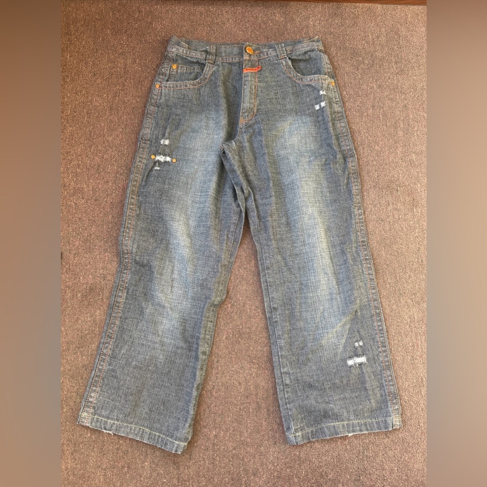 Johnny Handsome Men’s Size 34 X 34 Wide Leg Jeans